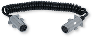 Cordon spiralé standard 24V 7 pôles, Type N (par 1)
