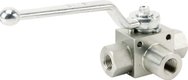 Robinet à boisseau sphérique 3/2-L - 1/4" BSP