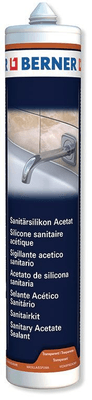 Chimie - Chimie divers - Silicone acétique sanitaire standard transparent 310 ml (par 1)