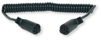 Cordon spiralé plastique 24V 7 pôles, Type N (par 1)