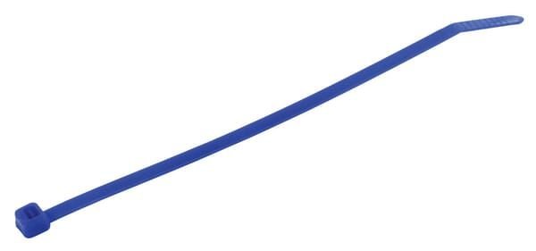 Pièces agricoles - Fasteners - Collier de serrage 3,6 x 200 mm, bleu, détection, 100 pièces