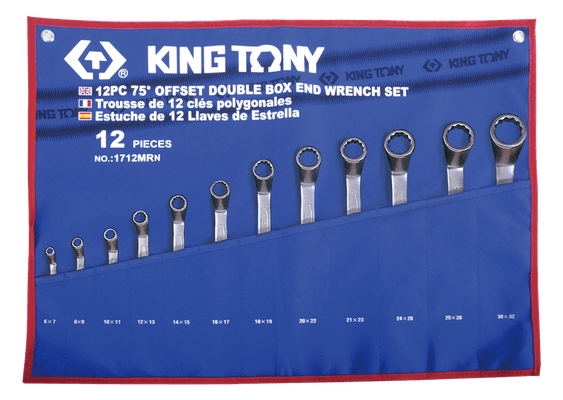 Outils - Outils divers - Trousse tissus de12 clés polygonales contrecoudées 75° métriques