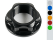 Écrou axe de roue arrière LIGHTECH ergal M24x1.50 - rouge