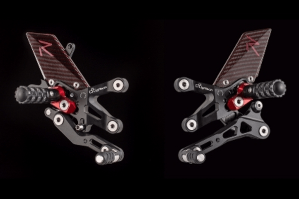 Pièces Quad & Motos - Pièces communes - Commandes reculées réglables LIGHTECH Racing - sélection standard