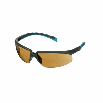 Vêtements et protections - Equipement - Lunettes de sécurité Solus 2000, monture grise/bleue-verte, antibuée (K&N), verres bruns