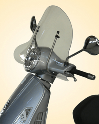 Pièces Quad & Motos - Pièces communes - Bulle V PARTS Standard clair Piaggio Vespa