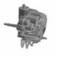 ASM-GEARCASE,COMPLETE Polaris origine