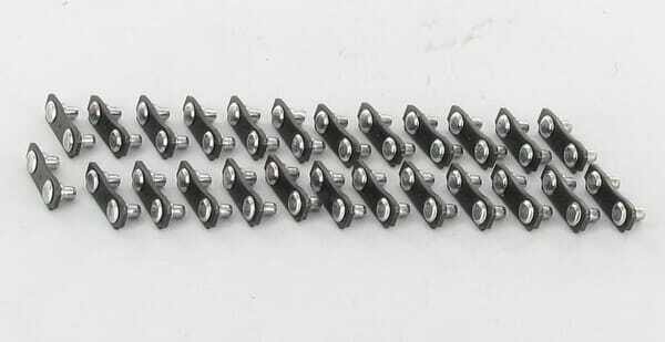 Pièces agricoles - Jardin et forêt pièce adaptable - Maillon attache rapide mâle 3/8" 1,3mm (x 25)