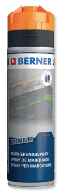 Chimie - Chimie divers - Spray de marquage Premium orange 500 ml (par 1)