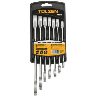 Outillage a main - Clés - KIT 7 CLES MIXTES A CLIQUET (15229)