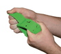 Bracelet plastique vert