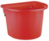 Mangeoire plastique rouge