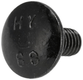 Vis M6 x 12 UNI5732 8.8 Zinc blanc