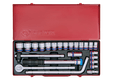 Coffret 1/2", 24 pcs, 12 pans