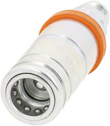 Pièces agricoles - Hydraulique - Coupleurs, femelle 7/8" UNF, passe cloison