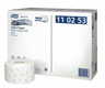 Papier toilette, rouleau blanc, 9.7cm x 170m, 2ply, extérieur Ø188mm, gaufré, 12 rouleaux, Tork