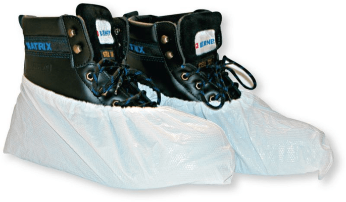 Equipement protection individuelle - Equipement - Surchaussures jetables 20 pièces/10 paires (par 1)