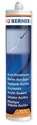 Chimie - Chimie divers - Mastic acrylique blanc RAL 9010 cartouche 310 ml (par 1)