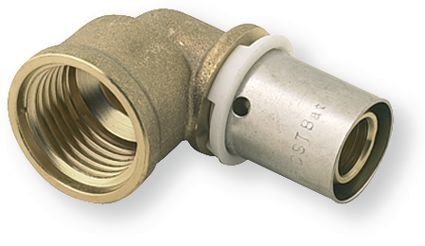 Electroportatif - Electroportatif divers et accessoires - Raccord à sertir coudé pour tuyau 20x25 filetage femelle 3/4" (par 1)
