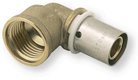 Raccord à sertir coudé pour tuyau 20x25 filetage femelle 3/4" (par 1)