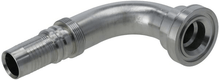Raccord à sertir 4SH-DN32 avec flasque ø63,5 mm 90°