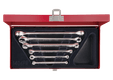 Coffret de 6 clés polygonales droites Torx E6 à E24