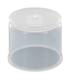 Capsule transparente pour bidon r\[étréci
