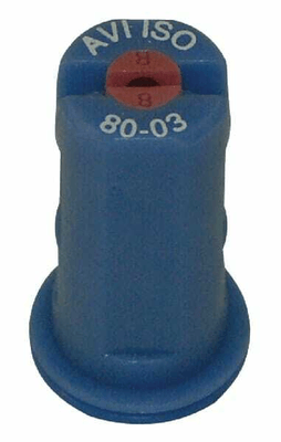 Pièces agricoles - Pièce Pulvérisateur - Buse à injection d'air AVI 80° 03 bleu céramique Albuz