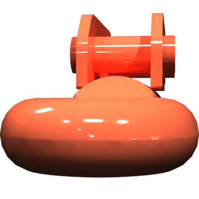 Pièces agricoles - Pièce divers - Oeil de remorquage 50-peint-