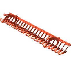 Pièces agricoles - Pièce divers - BARRE DE DECROTTOIR 3.00m complet