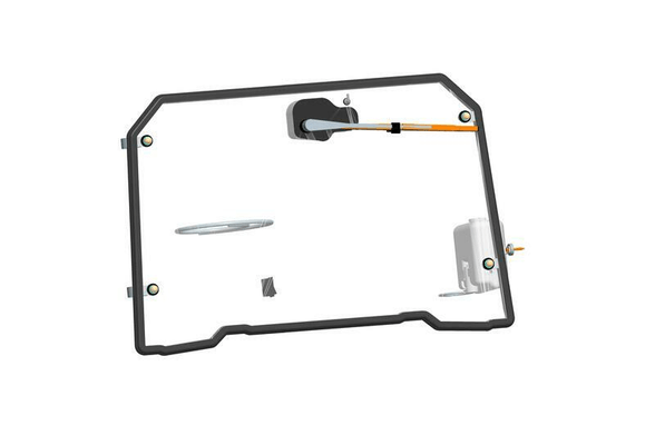 Pièces Quad & Motos - Equipement véhicule - Pare-brise avant SARRAZIN polycarbonate avec essuie-glace Polaris Ranger