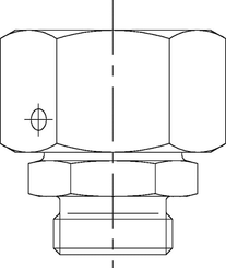 Pièces agricoles - Hydraulique - Adapteur mâle femelle 38S 20S