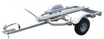 CHASSIS SEUL DE PORTE-MOTO 173x115 PTAC 500 kg partiellement démontée