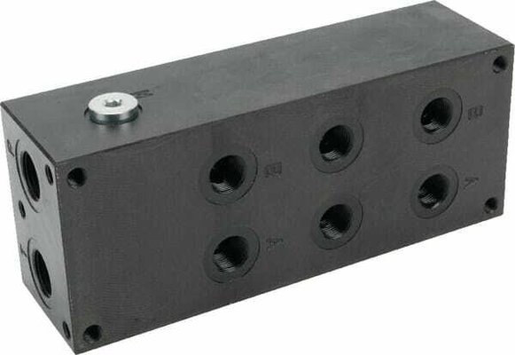 Pièces agricoles - Hydraulique - Plaq.base MR 3-3-GZCA NG-6 bas