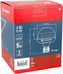 Pièces agricoles - Eclairage - Gyrophare LED 9W flexible 3 fonctions
