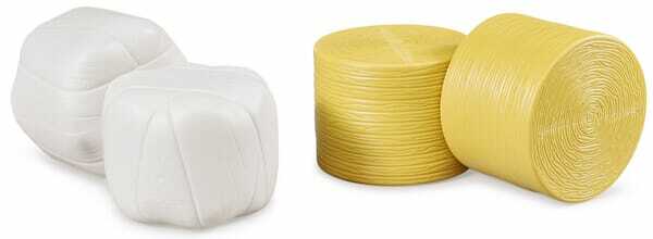 Loisirs - Jouets - Balles foin rondes ass. (4pcs)