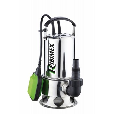 Materiels - Pompe - POMPE VIDE CAVE EAUX CHARGEES 1100W INOX AVEC FLOTTEUR