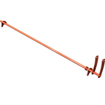 Pièces agricoles - Pièce divers - Arbre de commande 3m soudé -peint-