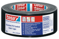Ruban, tissu, enduit de PE standard, noir, 25m x 50mm, TesaBAND®