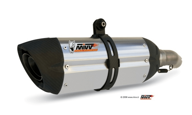 Pièces Quad & Motos - Pièces communes - Silencieux MIVV Suono inox/casquette carbone BMW K1200 R/S/GT/LT