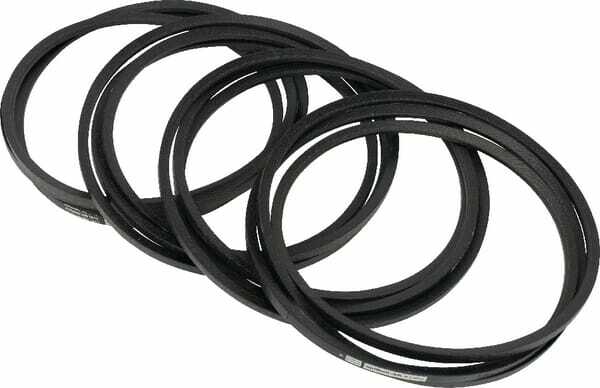 Pièces agricoles - Fenaison & élevage - Jeu 4 courroies trapézoïdales