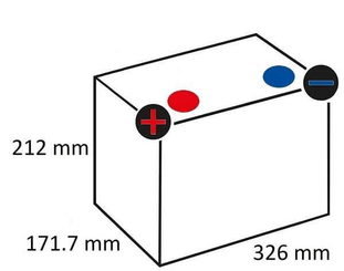 Pièces agricoles - Eclairage - Batterie LITHIUM 12 V 100 Ah