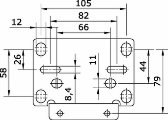 Pièces agricoles - Pièce pneumatique - Kit de fixation 5