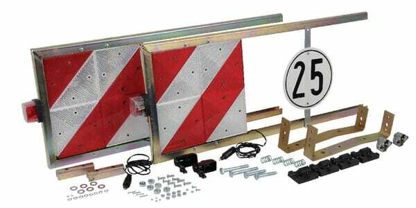Pièces agricoles - Eclairage - Jeu de panneaux de signalisation utilisable pour Fendt
