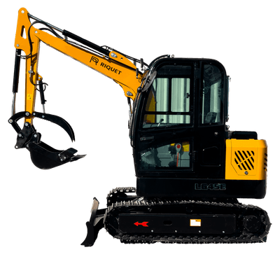 Materiels - Mini pelle sur chenilles - Minipelle Riquet LGR45 3500kg