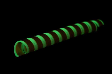 Pièces agricoles - Hydraulique - Tuyau en spirale 63 (55-67 mm) / 25 m - Jaune avec bords lumineux