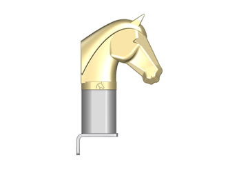 Materiels - Accessoires 5Kg-10Kg - TETE DE CHEVAL AVEC SUPPORT (BOX)