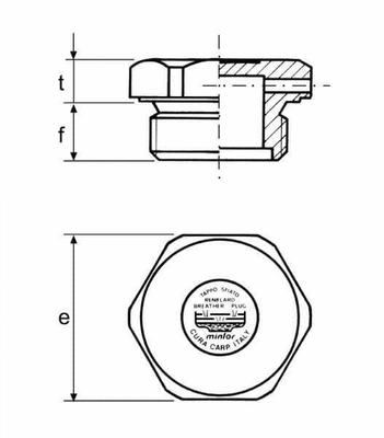 Pièces agricoles - Hydraulique - Filtre de purge A06-G27 3/4