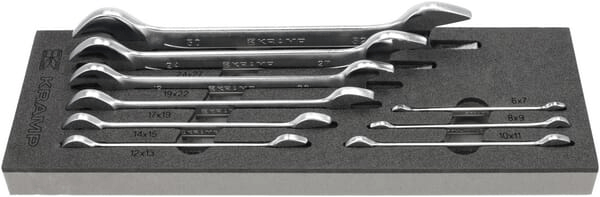 Outils - Outils divers - Jeu de clés à fourche 9 pièces