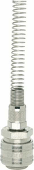 Pièces agricoles - Pièce pneumatique - Raccord rapide ressort protection 6x8mm